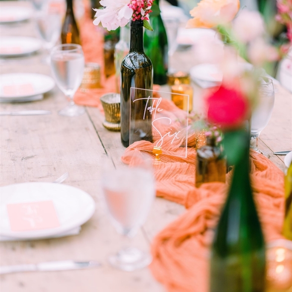 | acrylic table numbers 1-11 | - Picture 3 of 9